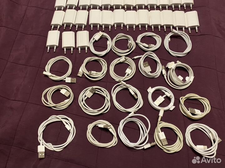 Блочки и кабеля apple оригинал