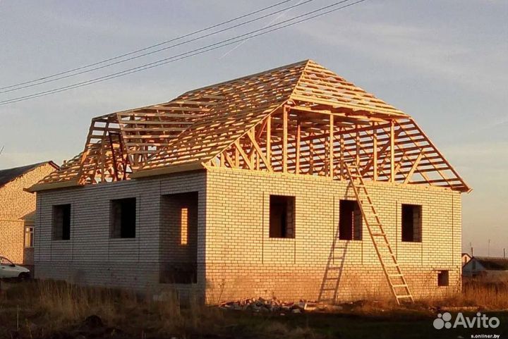 Монтаж кровли