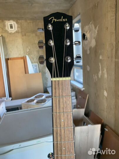 Акустическая гитара Fender CD-60S Dread/BLK