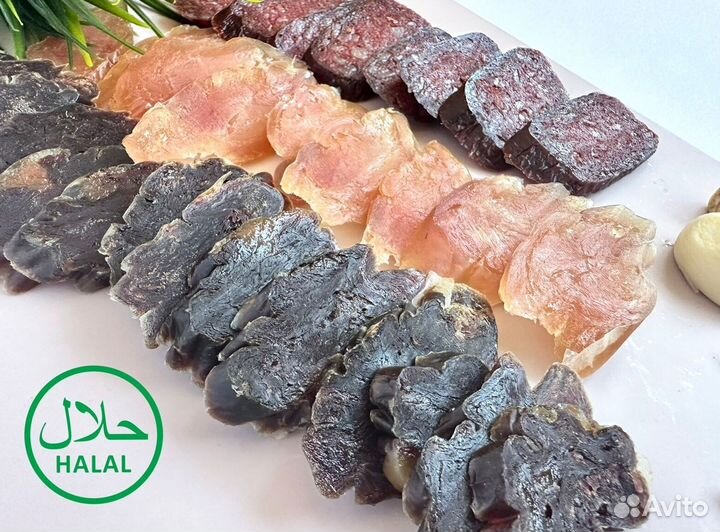 Гуси копченые и вяленные, колбасы казылык, курахан