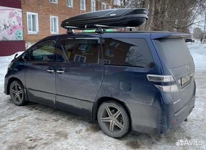 Автобокс Voyage X - черный тиснение с уф