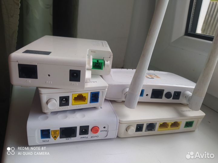 Абонентский оптический терминал onu gpon, роутер