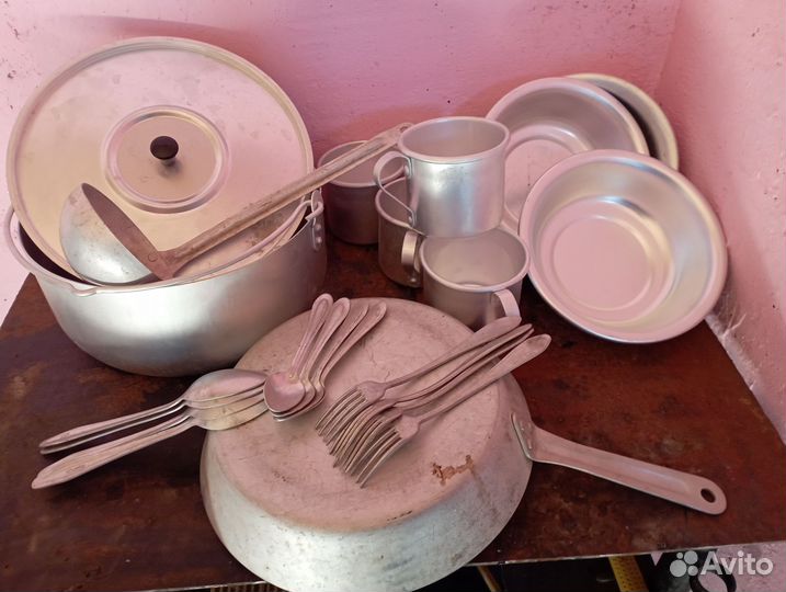 Набор посуды. Туристический