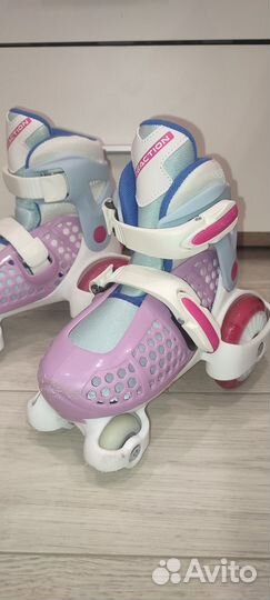 Ролики детские раздвижные Reaction 29-32 р-р