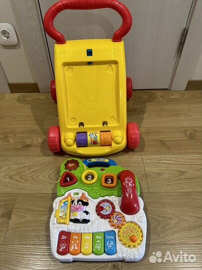 Ходунки каталка детские vtech