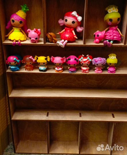 Куколки Лалалупси, и shopkins