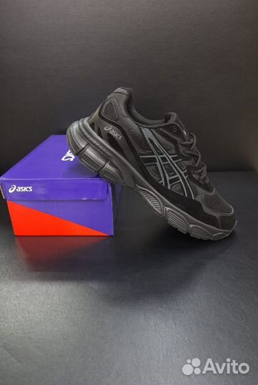 Кроссовки Asics большие размеры артикул 125 чёрн