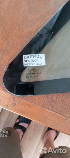 Правое задание стекло daewoo nexia