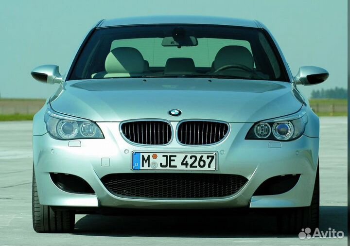 Правое стекло для фары BMW 5 E60 E61 / Бмв Е60