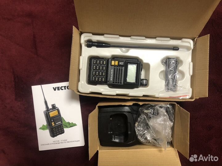 Радиостанция Vector VT43H2 (полный комплект)