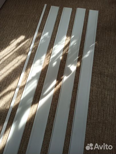 Панели пластик, 4 шт, новые