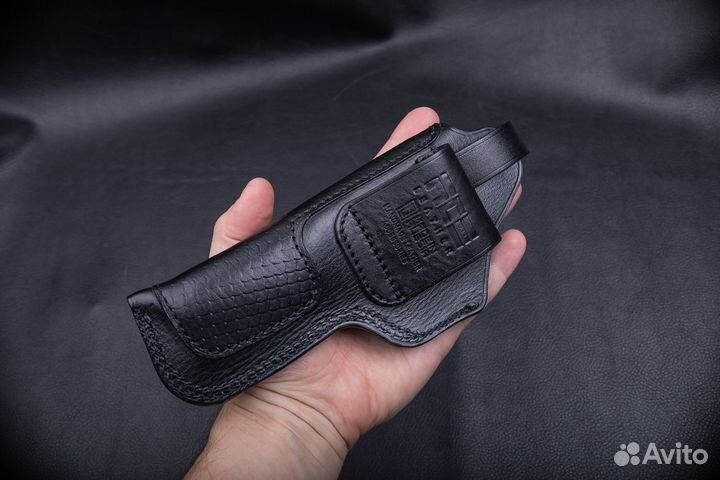 Кожаная авторская кобура для пистолета Токарева тт