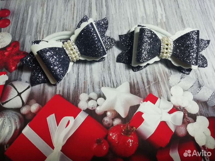 Резинки для волос ручная работа