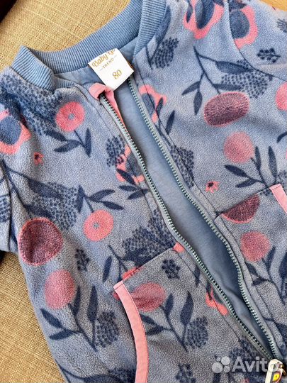 Флисовый Комбинезон для девочки