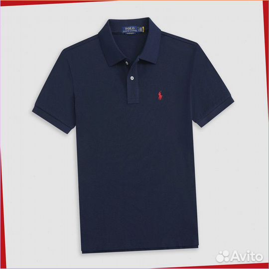 Поло футболка Polo Ralph Lauren (Лучшее качество)