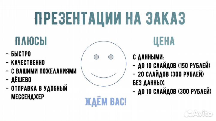 Презентации на заказ