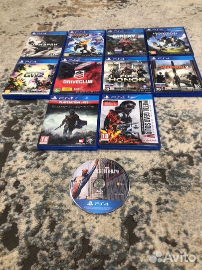 Продам диски на пс 4