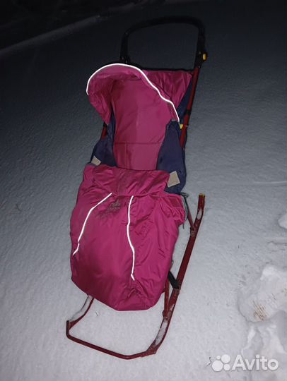 Коляска санки