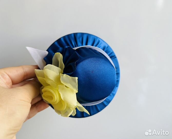 Шляпка заколка для волос. Игольница. Новое