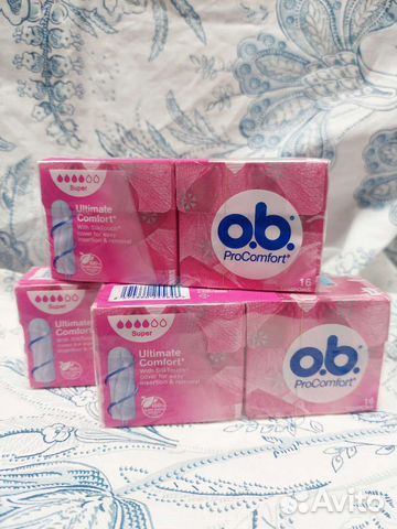 Тампоны O.b ProComfort, 16 шт. Super