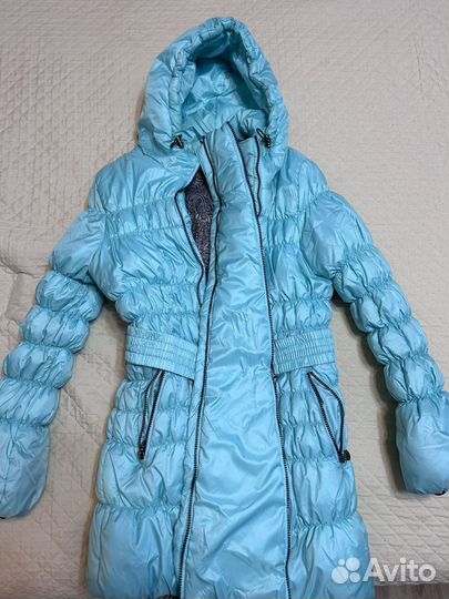 Пуховик демисезон-зима для беременных 46