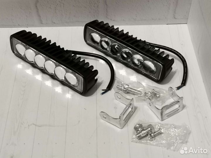 Дополнительные фары дальнего света / дхо с линзой