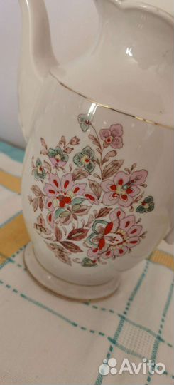 Чайник заварочный ссср. Коростень, форфор