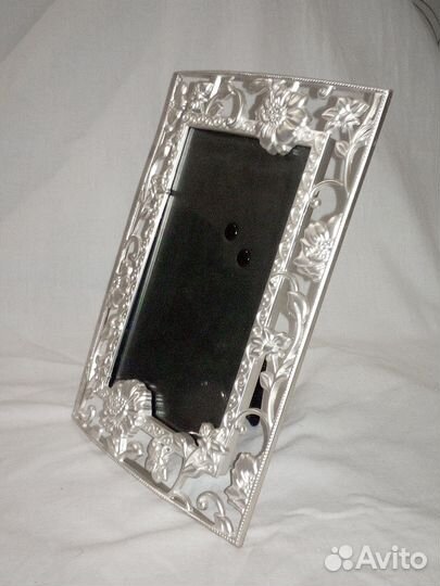 Рамка для фотографий металл / стекло / стразы