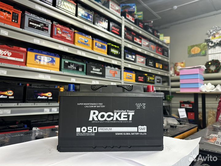 Аккумулятор Rocket SMF L4 короткий 100 Ач 830 А об