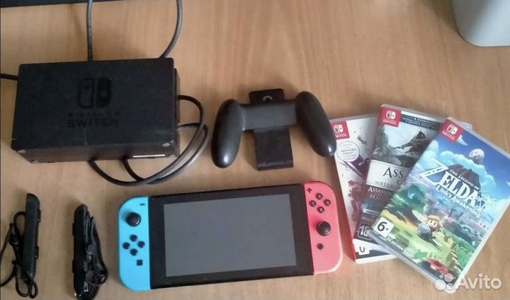 Прокат Nintendo switch с играми