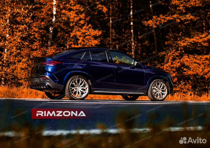 Кованые диски R22 на Mercedes GLE-Class AMG