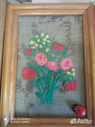 Панно вышивка