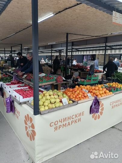 Торговые места на ярмарке