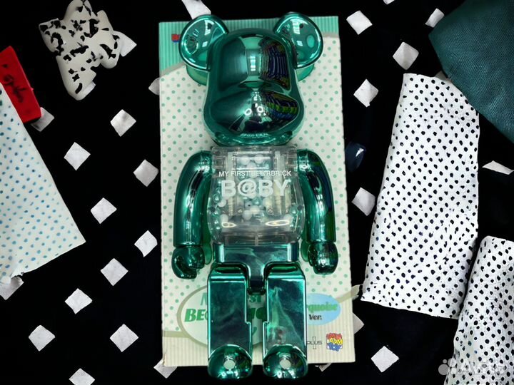 Bearbrick Turqoise 400 мишка