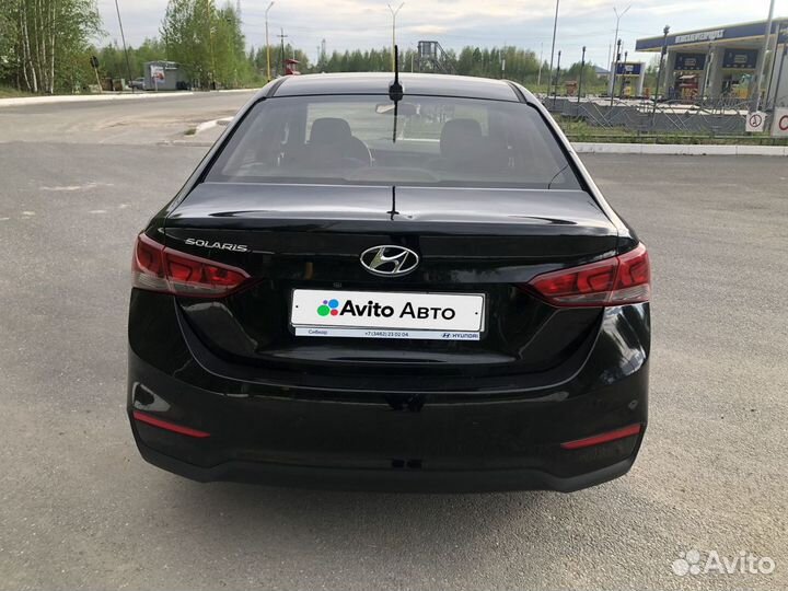 Hyundai Solaris 1.4 AT, 2017, 60 000 км