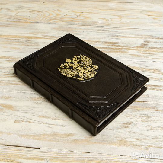 Кожаный ежедневник А5 ручной работы