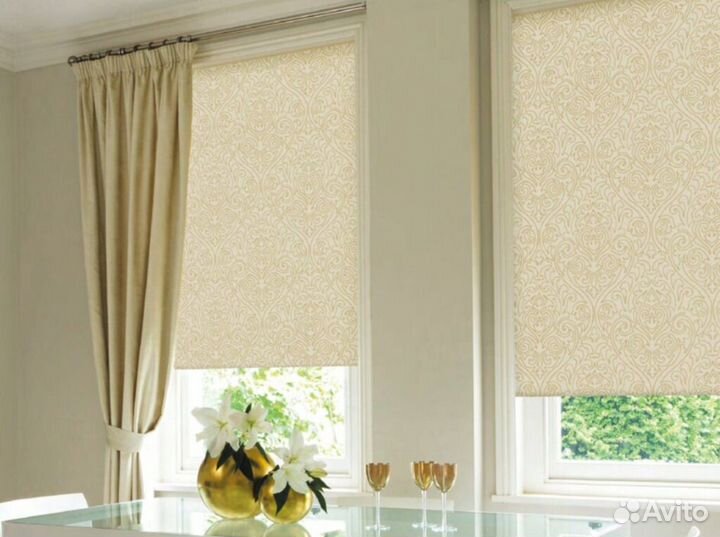 Шторы рулонные