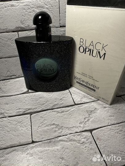 Black Opium Intense Yves Saint Laurent тестер
