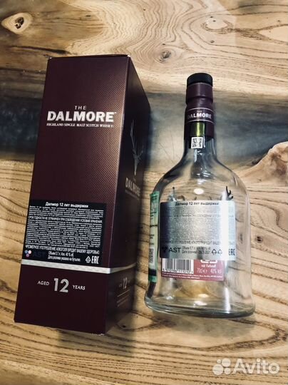 Бутылка Dalmore виски и коробка