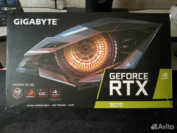 Gigabyte Geforce RTX 3070 gaming oc