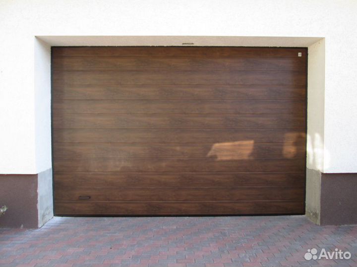 Гаражные ворота в Иркутске. Установка