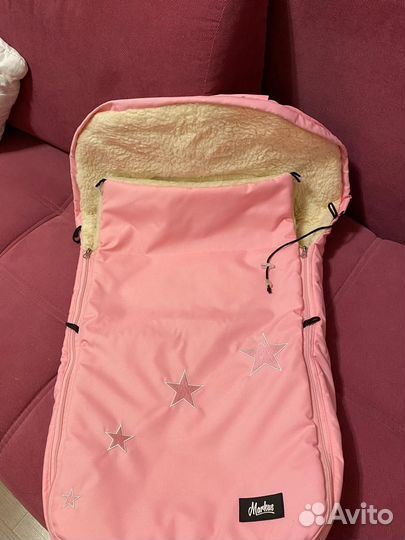 Тёплый зимний конверт для коляски Markus Маркус