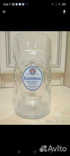 Пивная кружка 1 литр