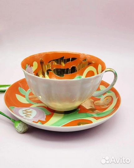 Чайная пара Дулево 