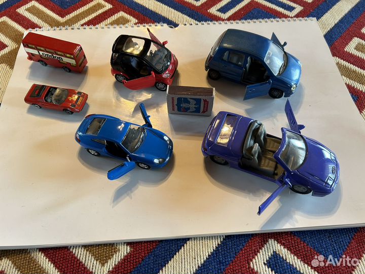 Модели машинок (4 набора)