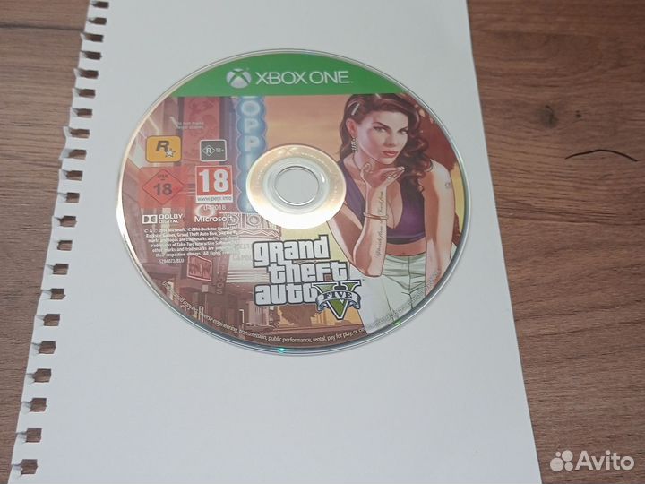 Диск гта 5 Xbox One