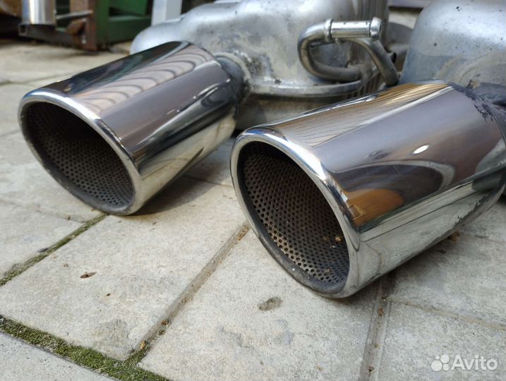 Банки +насадки 100мм audi a4 b6