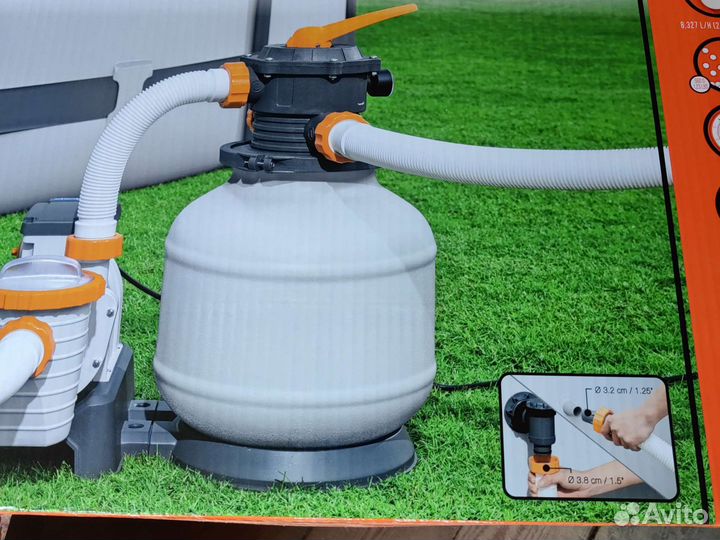 Песочный фильтр насос 8327л/ч Bestway 58499