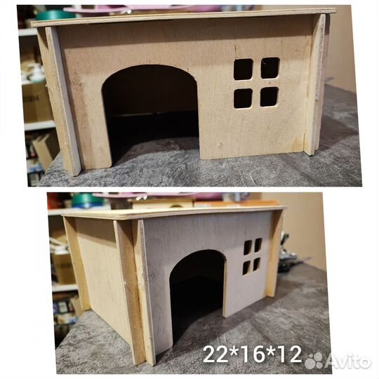 Домики, переноски, гамаки для грызунов