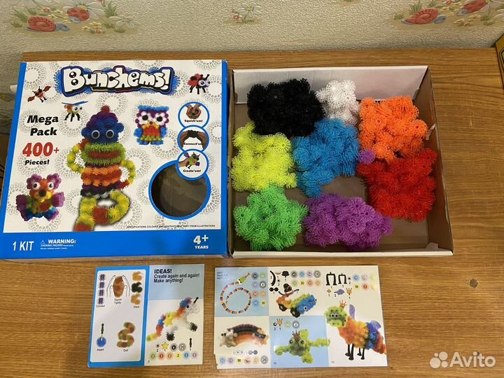 Игра конструктор репейник bunchems